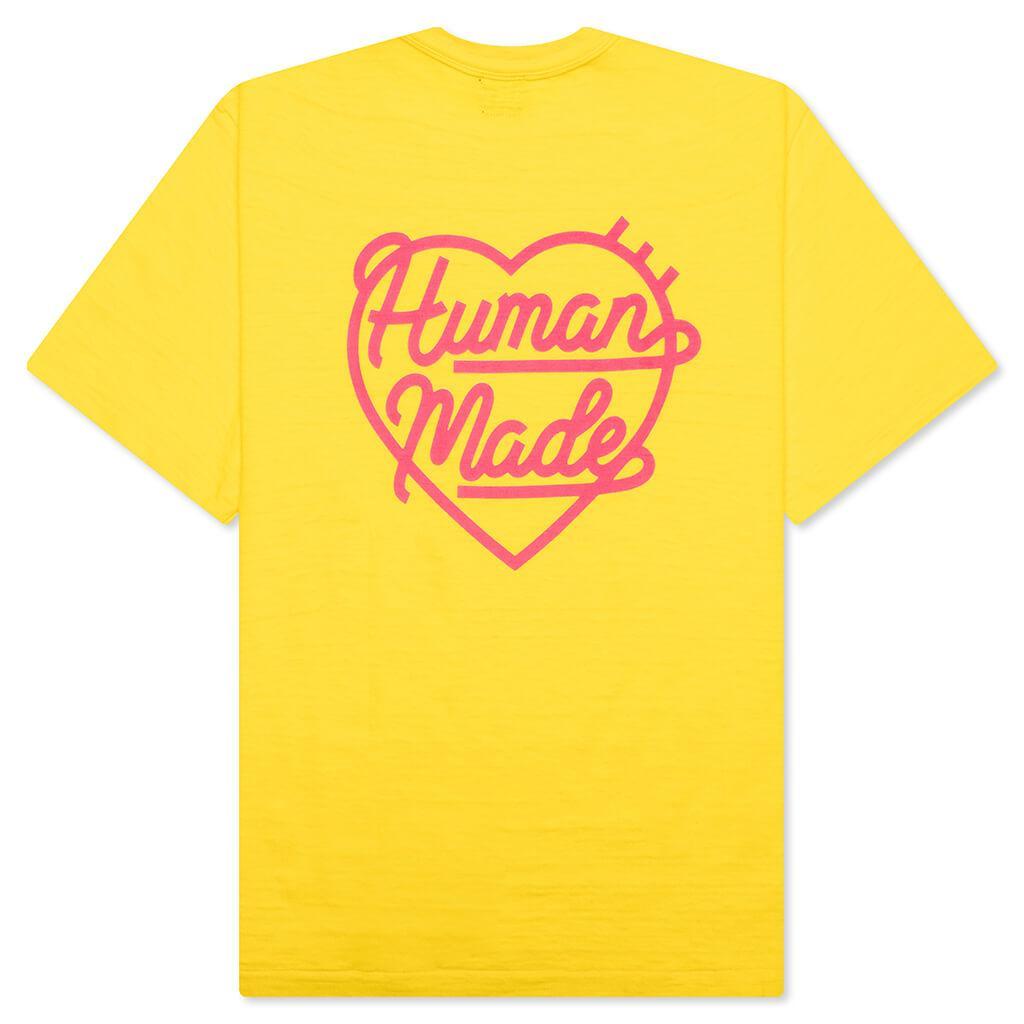 Color T-Shirt - Yellow Male Product Image