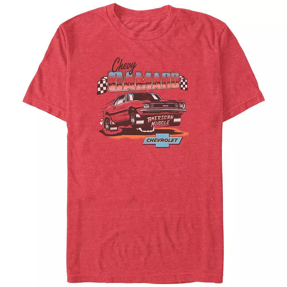 Big & Tall Chevrolet Chevy Camaro American Muscle Graphic Tee, Men's,  Product Image