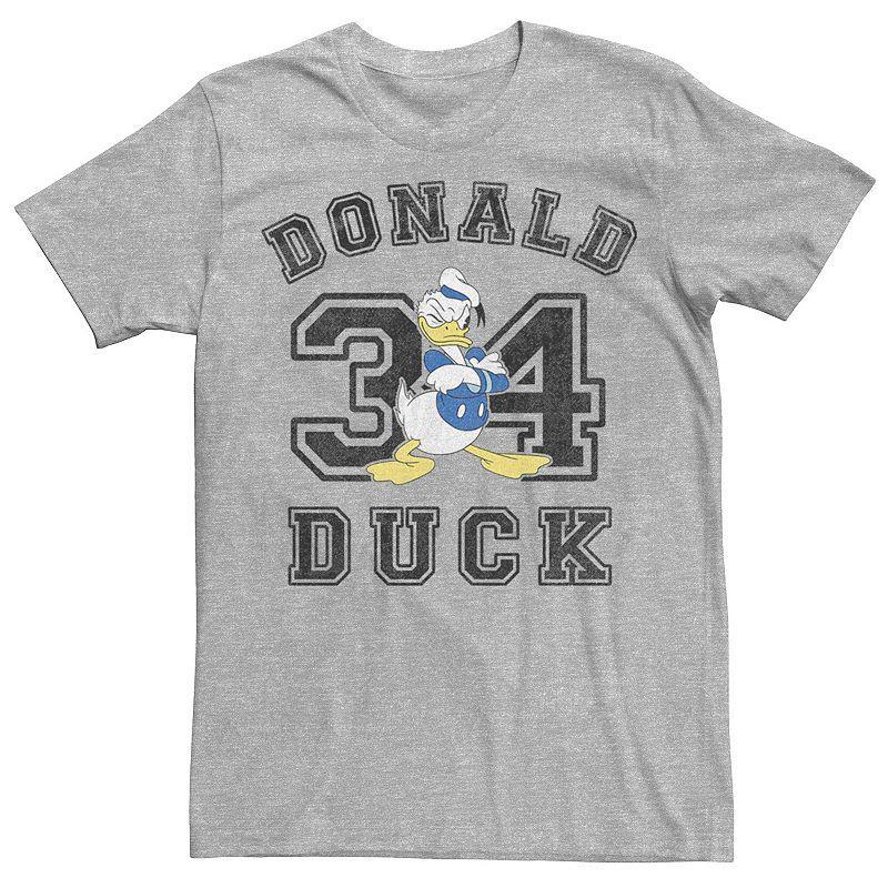 Disney's Donald Duck Varsity Text #34 Portrait Men's Tee,  Product Image