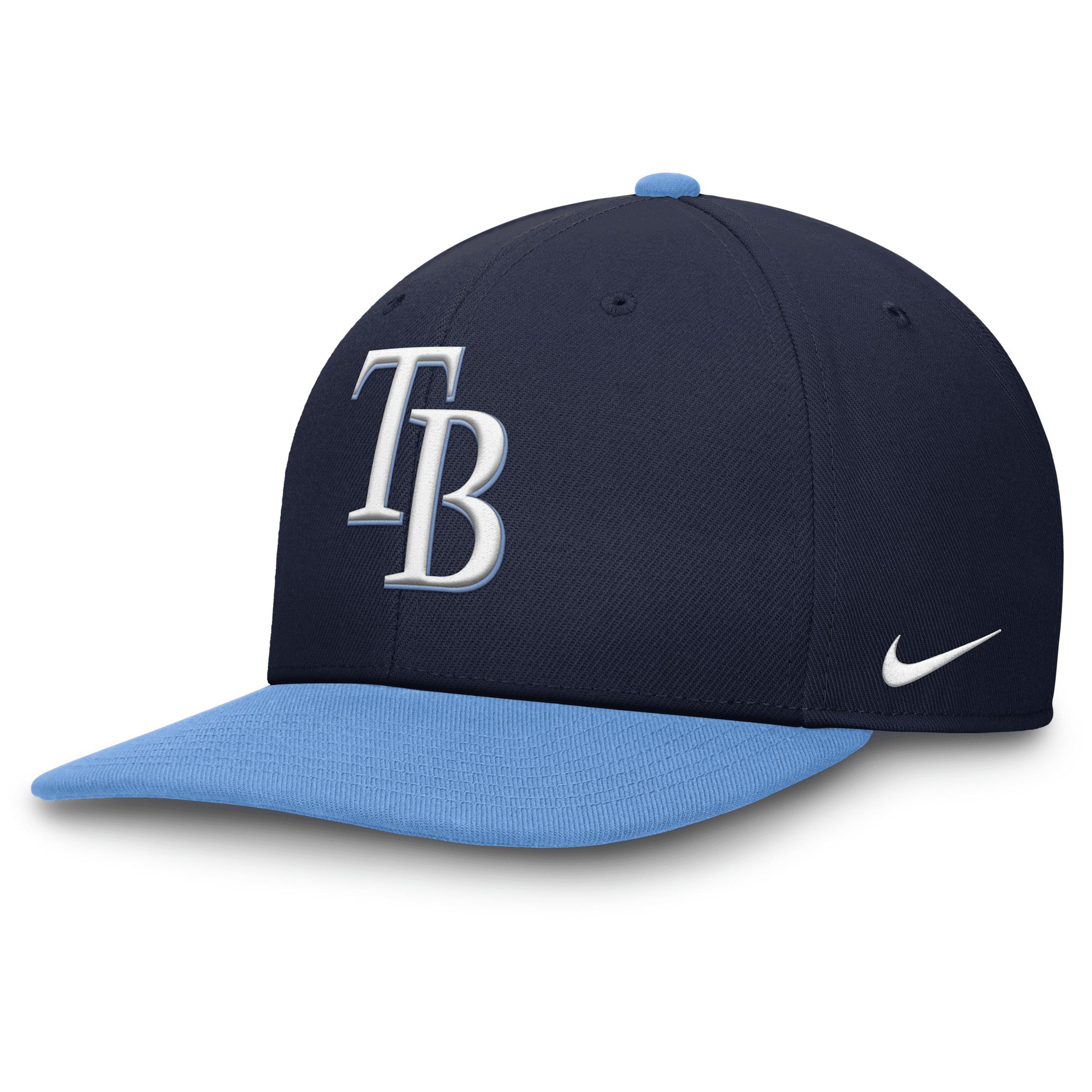 Men's Nike Navy/Blue Tampa Bay Rays Pro Performance Snapback Hat,  Product Image