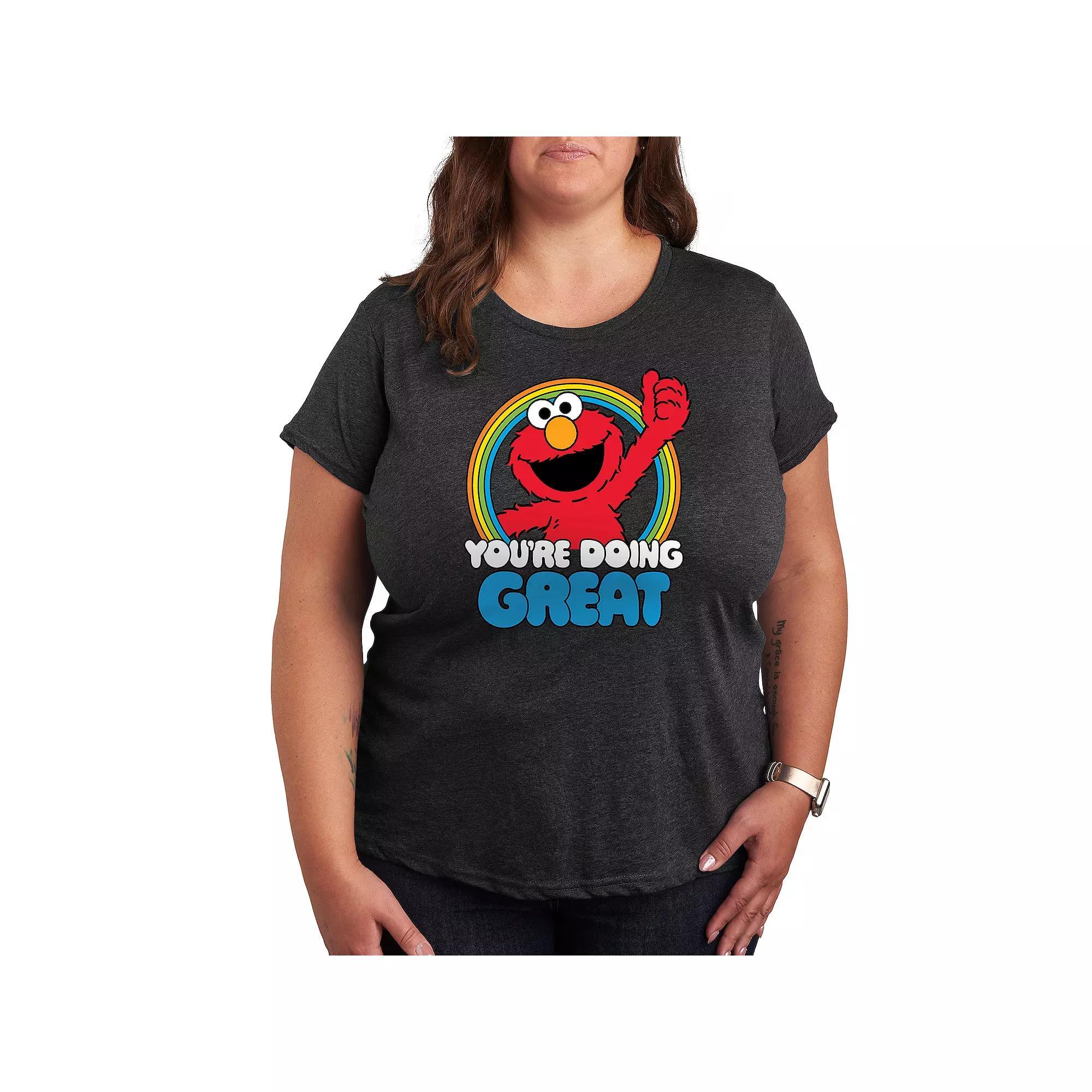 Plus Sesame Street You're Doing Great Graphic Tee, Women's,  Product Image