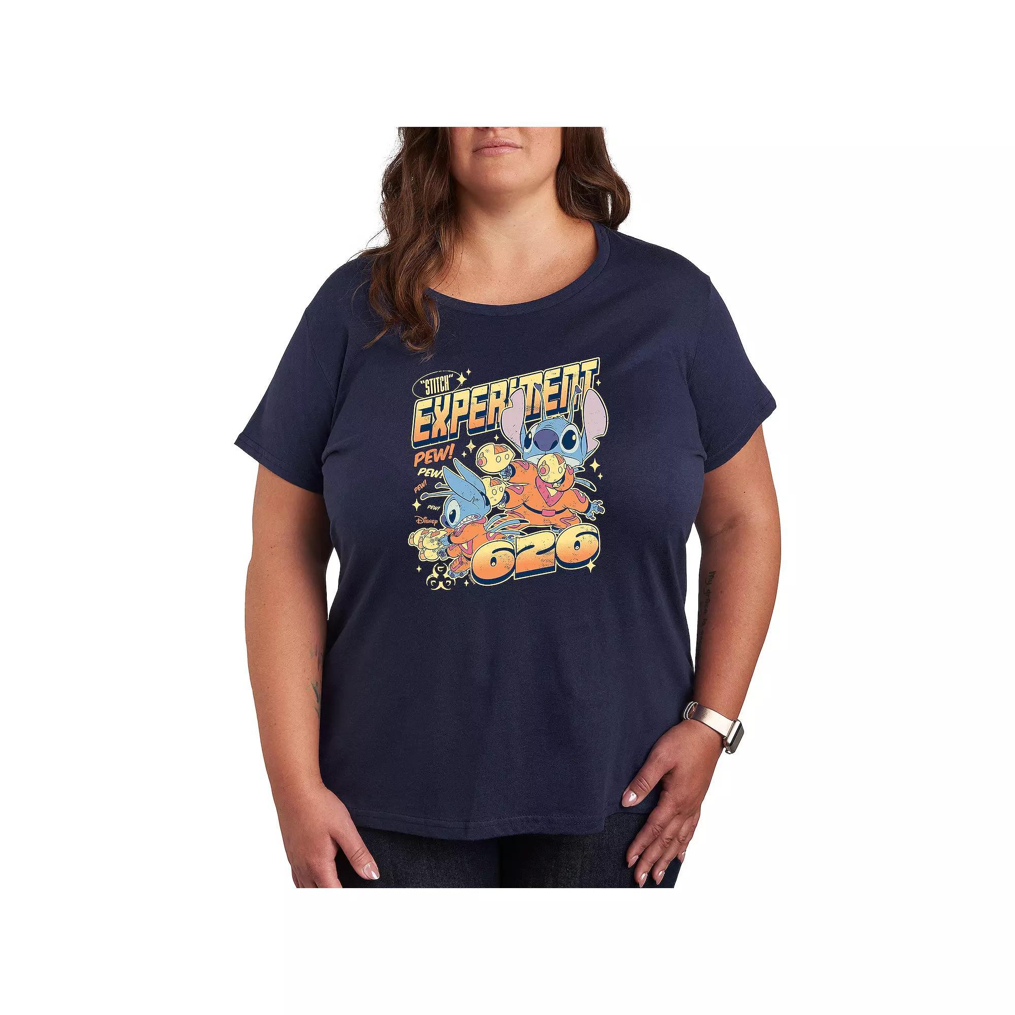 Disney's Lilo & Stitch Plus Experiment 626 Graphic Tee, Women's,  Product Image