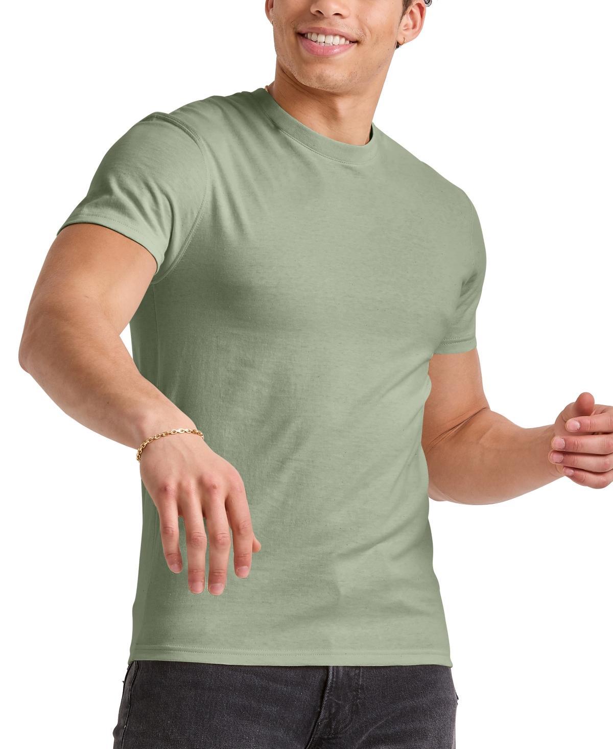 Mens Hanes Originals Cotton Short Sleeve T-shirt Product Image