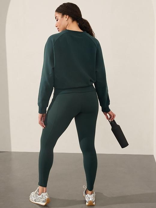 Power of She Embroidered Crew Sweatshirt Product Image