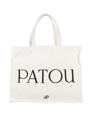 PATOU Woman Handbag Ivory Size - Cotton In White Product Image