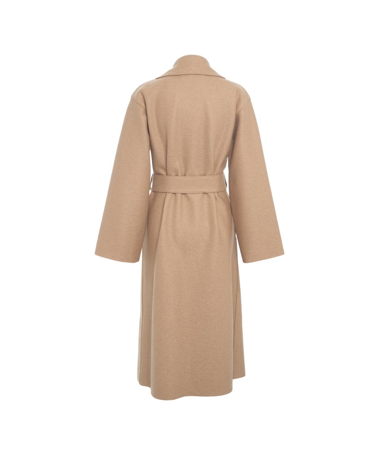 Coat with waist belt Product Image