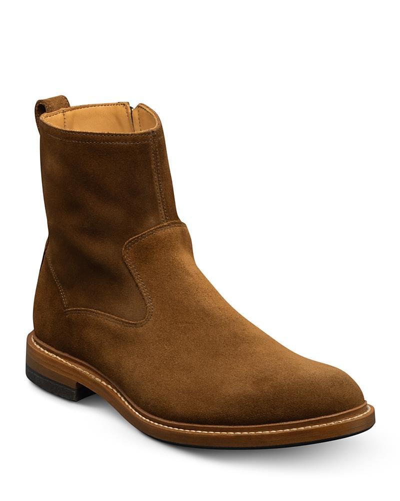 Mens Tompkins Suede Zip Ankle Boots Product Image