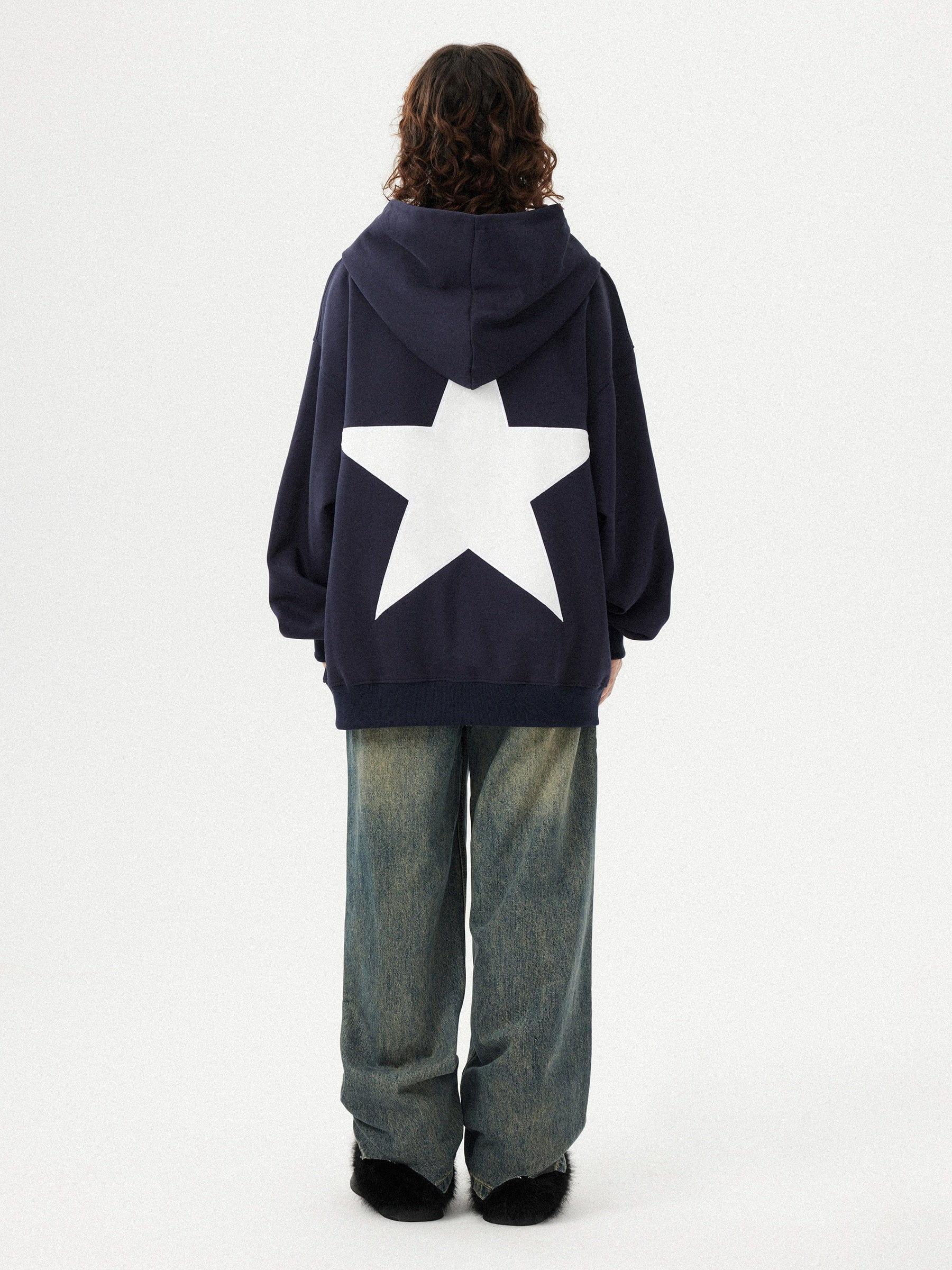 Aelfric Eden Star Color Contrast Hoodie Product Image