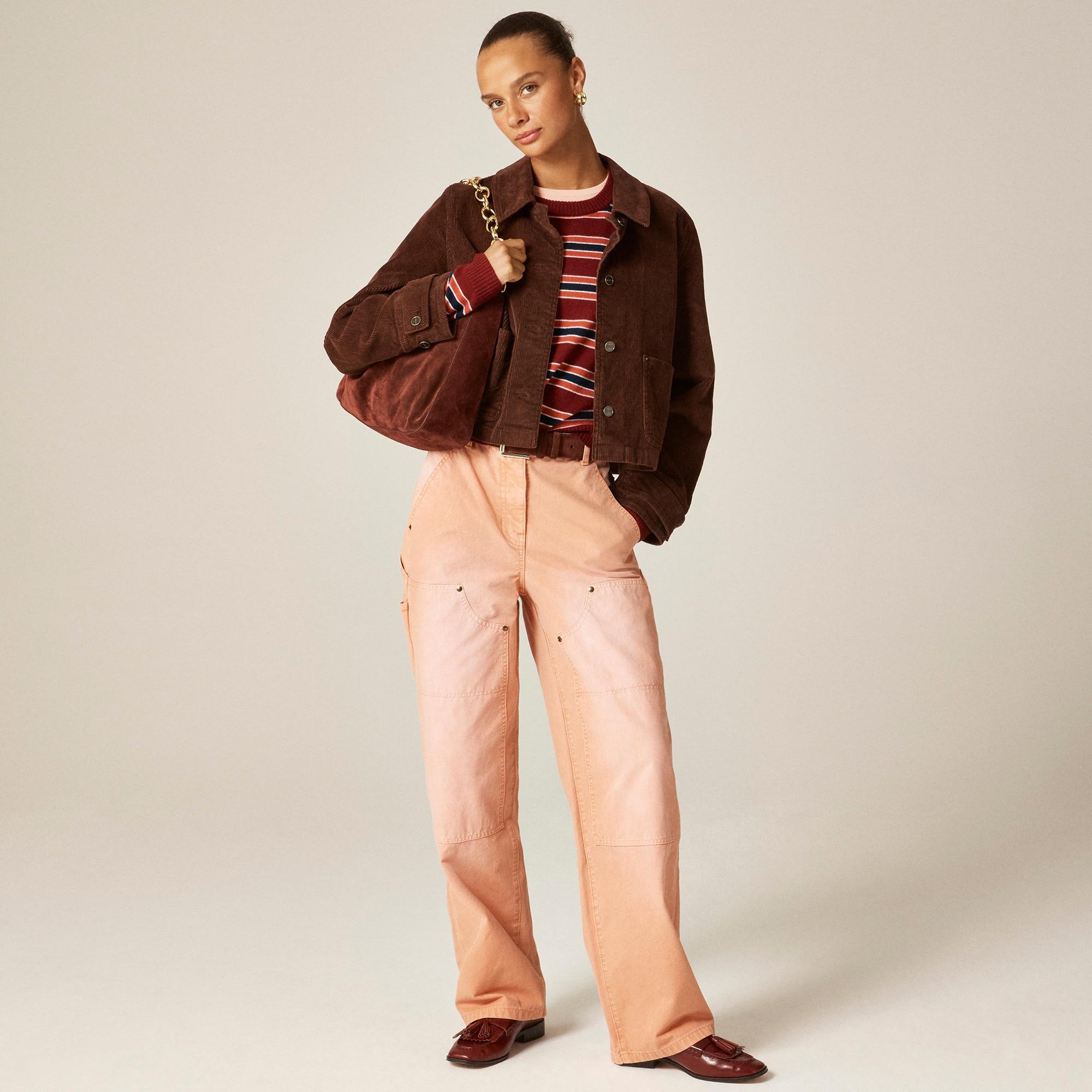 Painter pant in cotton canvas Product Image