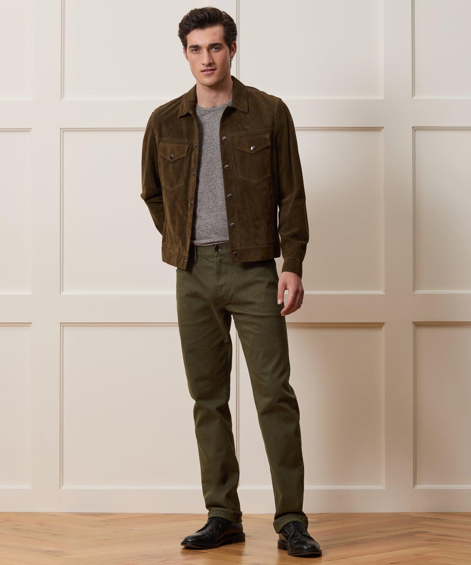Straight Fit 5-Pocket Chino Product Image