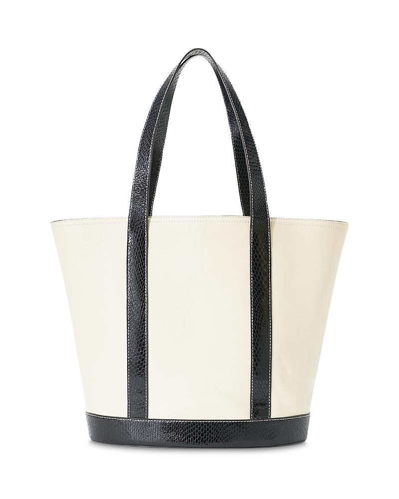 Womens Allora Leather Tote Bag Product Image