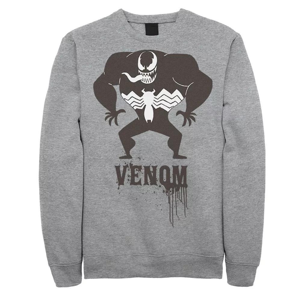 Men's Marvel Venom Cartoon Comic Style Drip Logo Fleece,  Product Image
