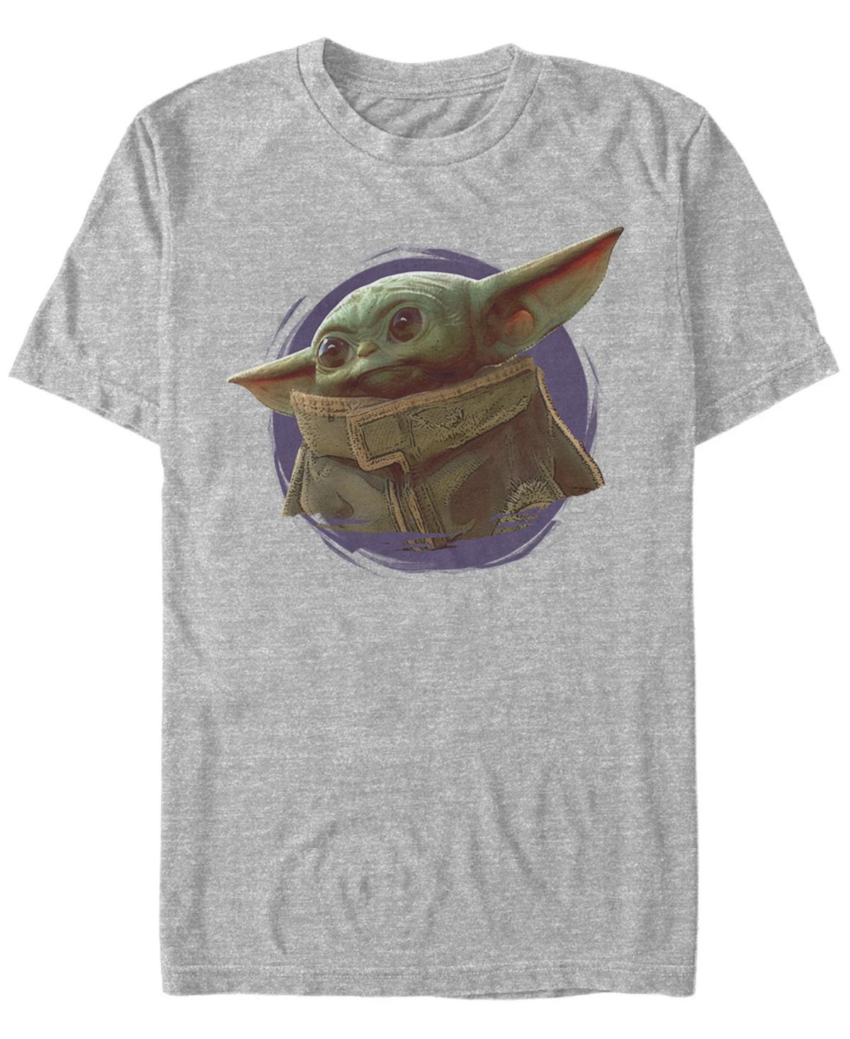 Mens Star Wars The Mandalorian The Child Purple Ball Graphic Tee Product Image