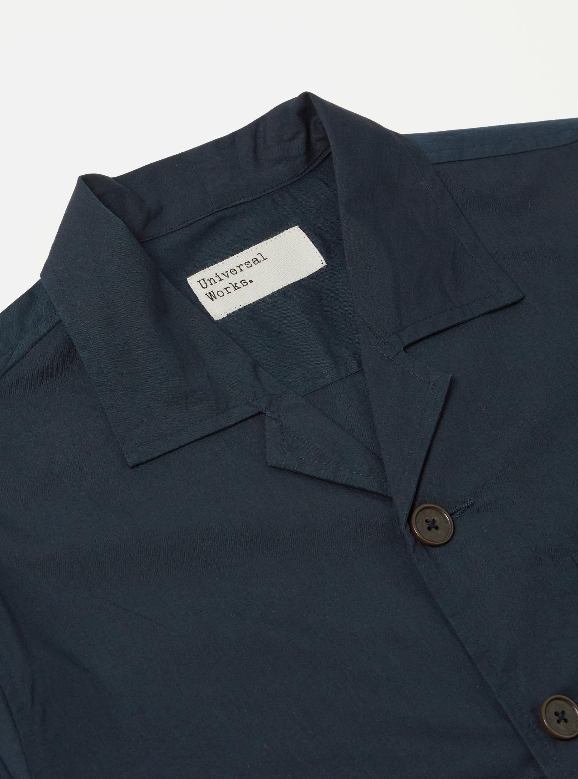 Universal Works Cancun Jacket in Navy Broadcloth Product Image
