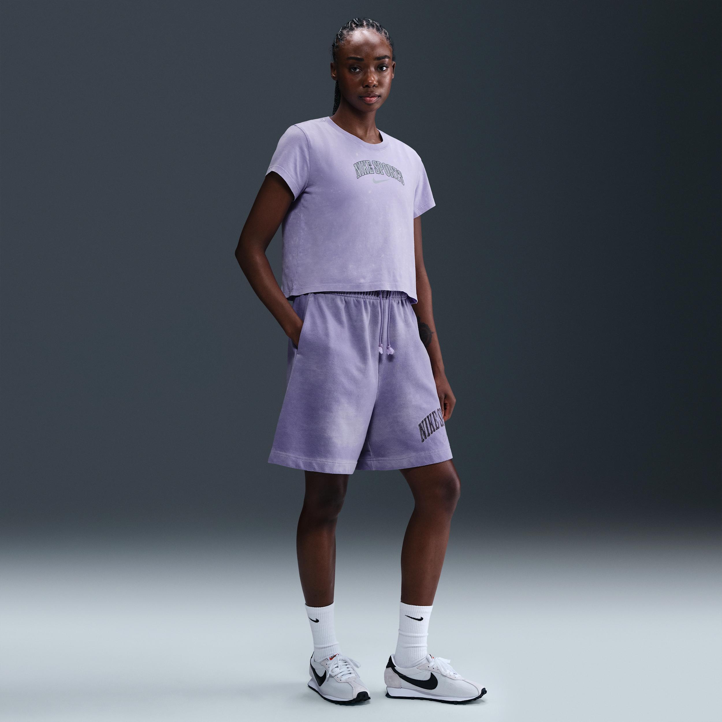 Womens Nike Sportswear Short-Sleeve T-Shirt | IB7332-533 Product Image