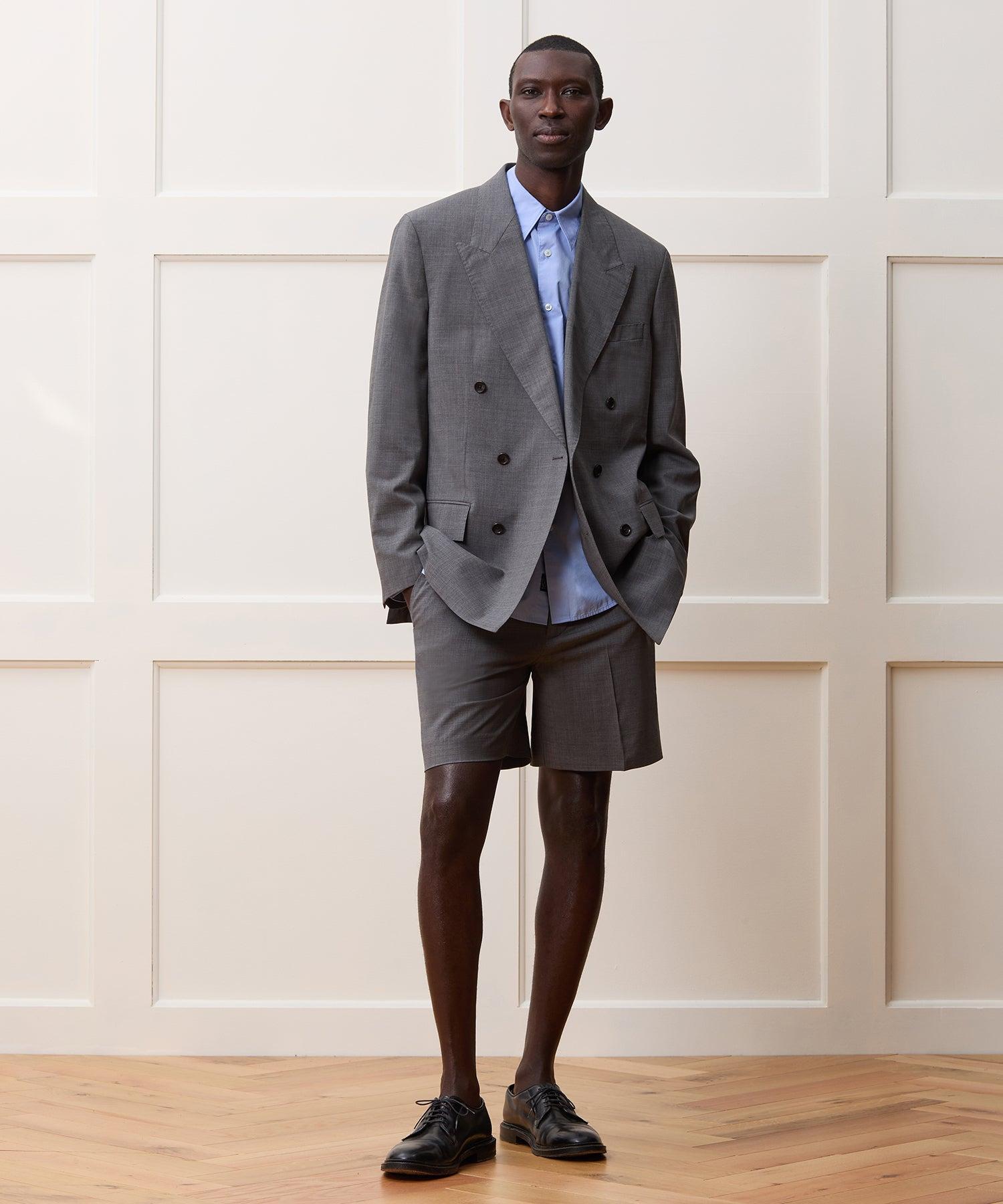 7" Tropical Wool Tab Short Product Image