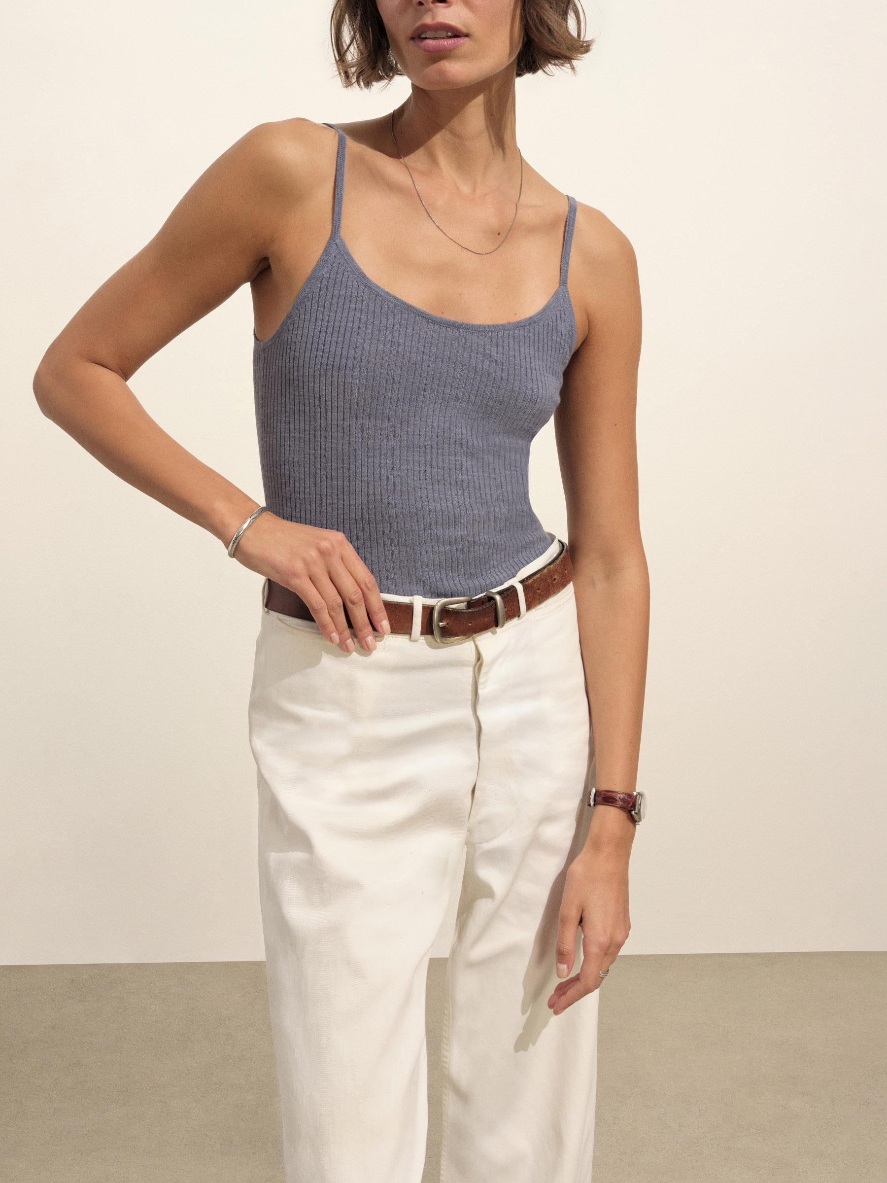 Bluebell Coastal Linen Camisole Product Image