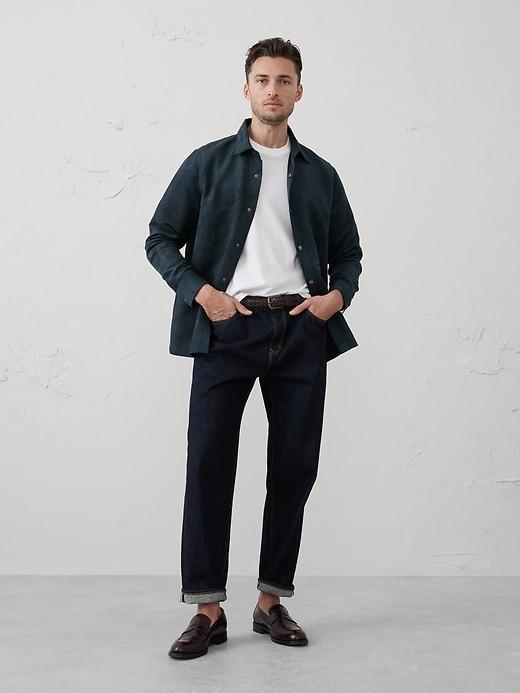 Vegan Suede Shirt Jacket Product Image