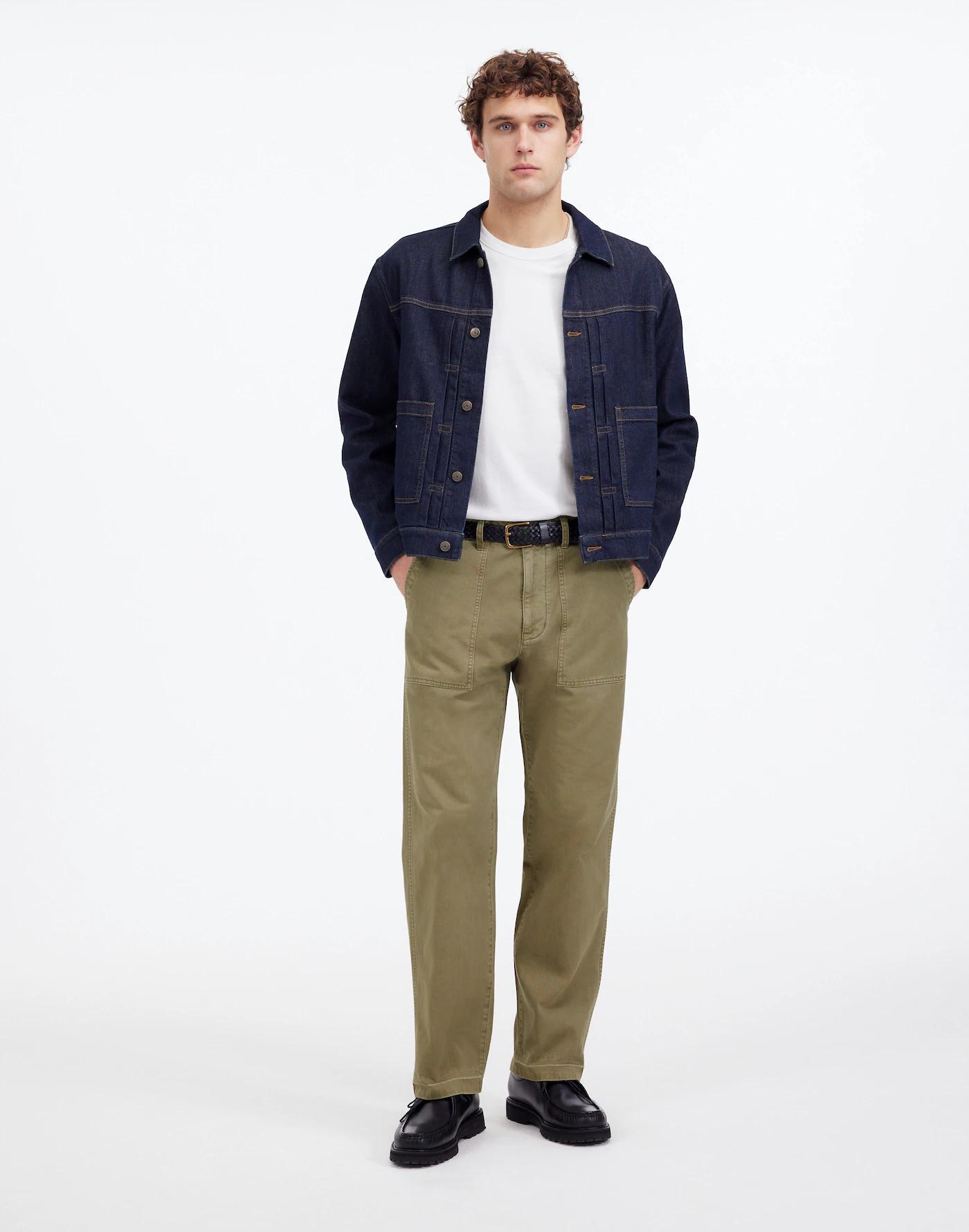 Fatigue Pants in Garment-Dyed Cotton Twill Product Image