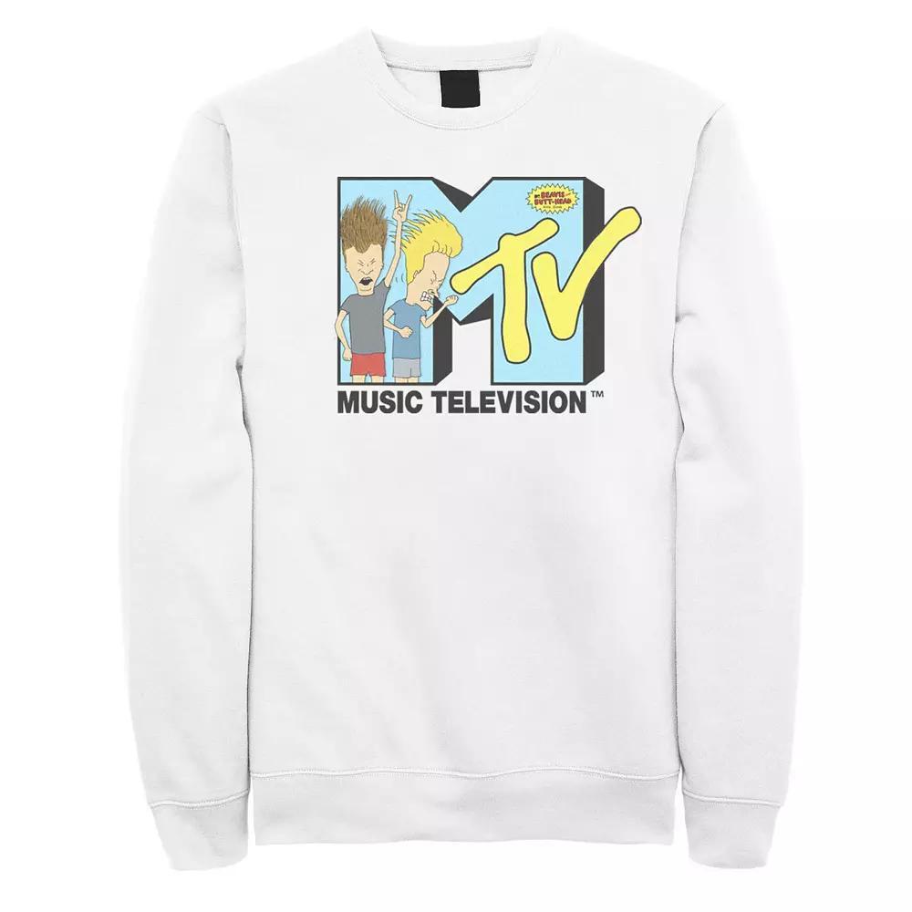 Men's MTV Beavis And Butthead Head Banging Logo Fleece,  Product Image