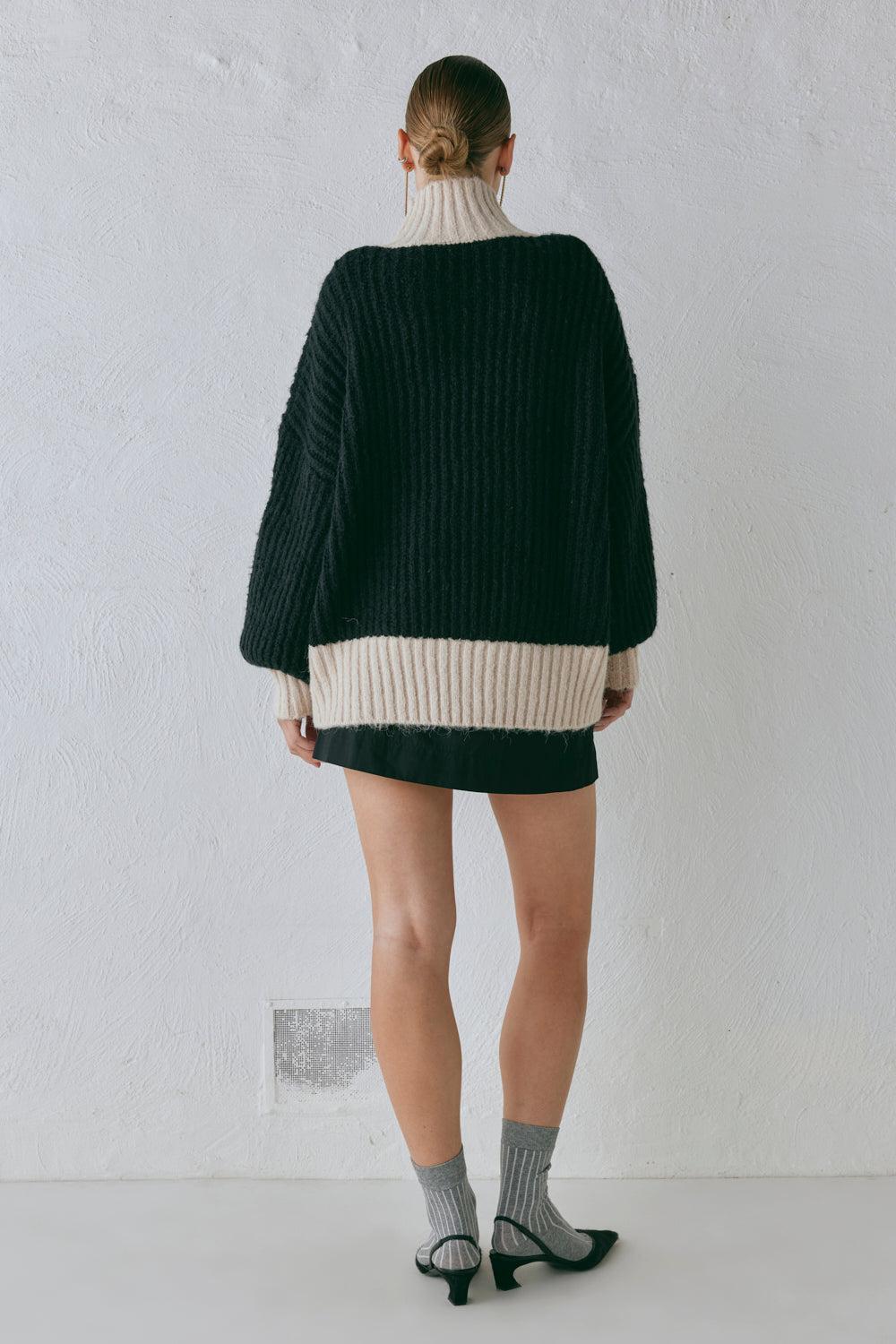 Ada Knit Jumper Black Product Image