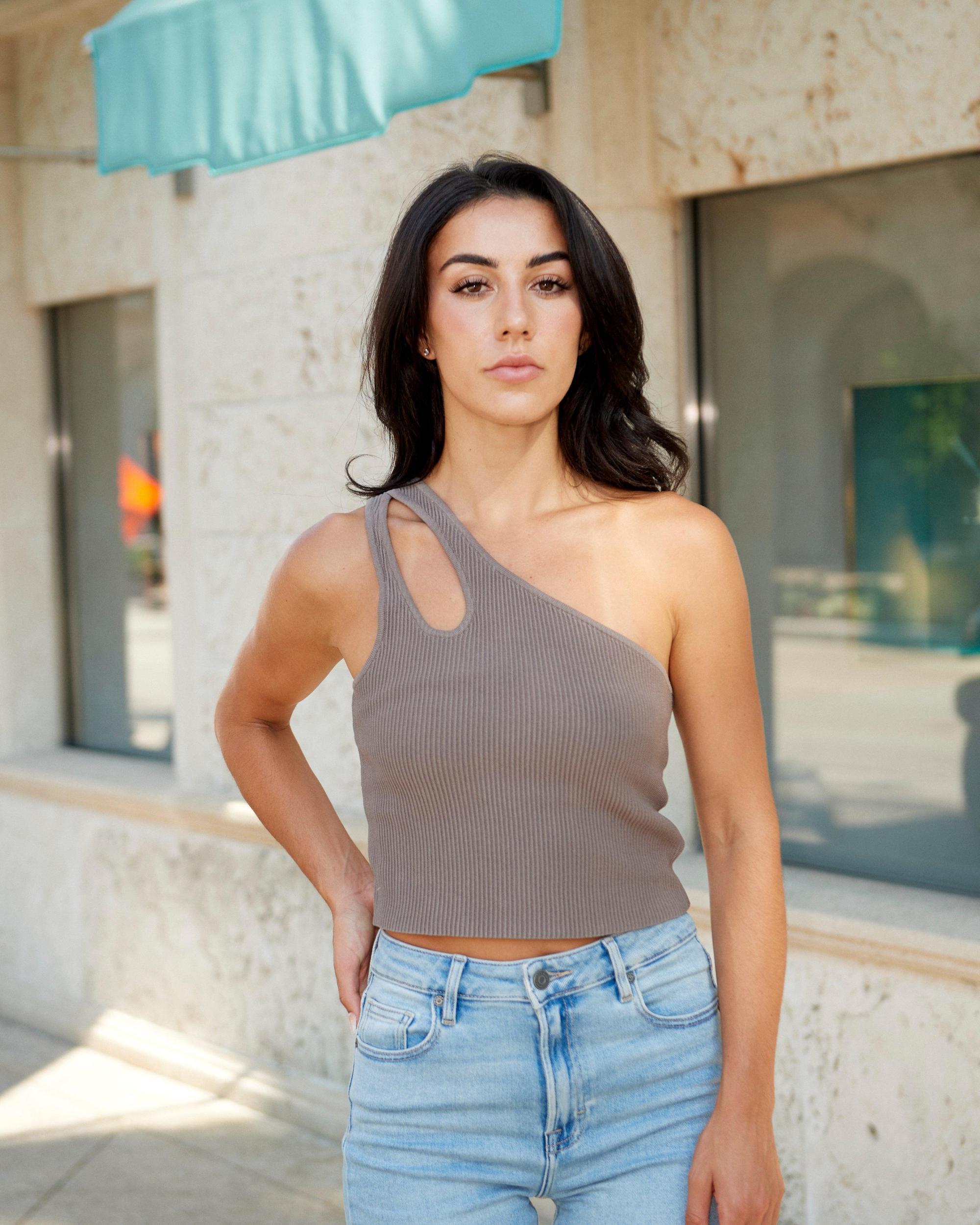 Cecilia One Shoulder Top Product Image