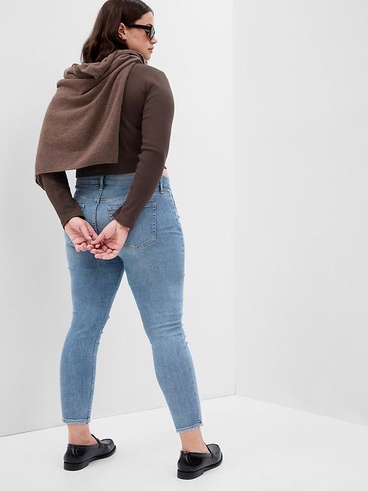 Mid Rise True Skinny Jeans Product Image