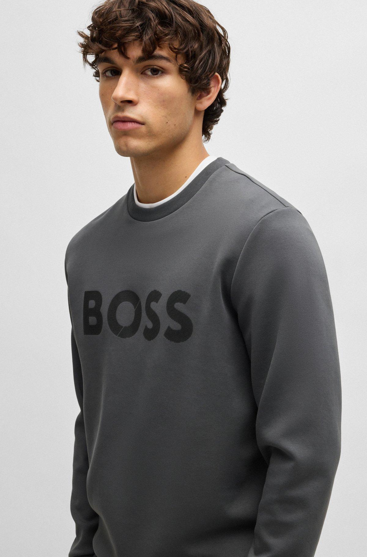 Regular-fit sweatshirt with logo print Product Image