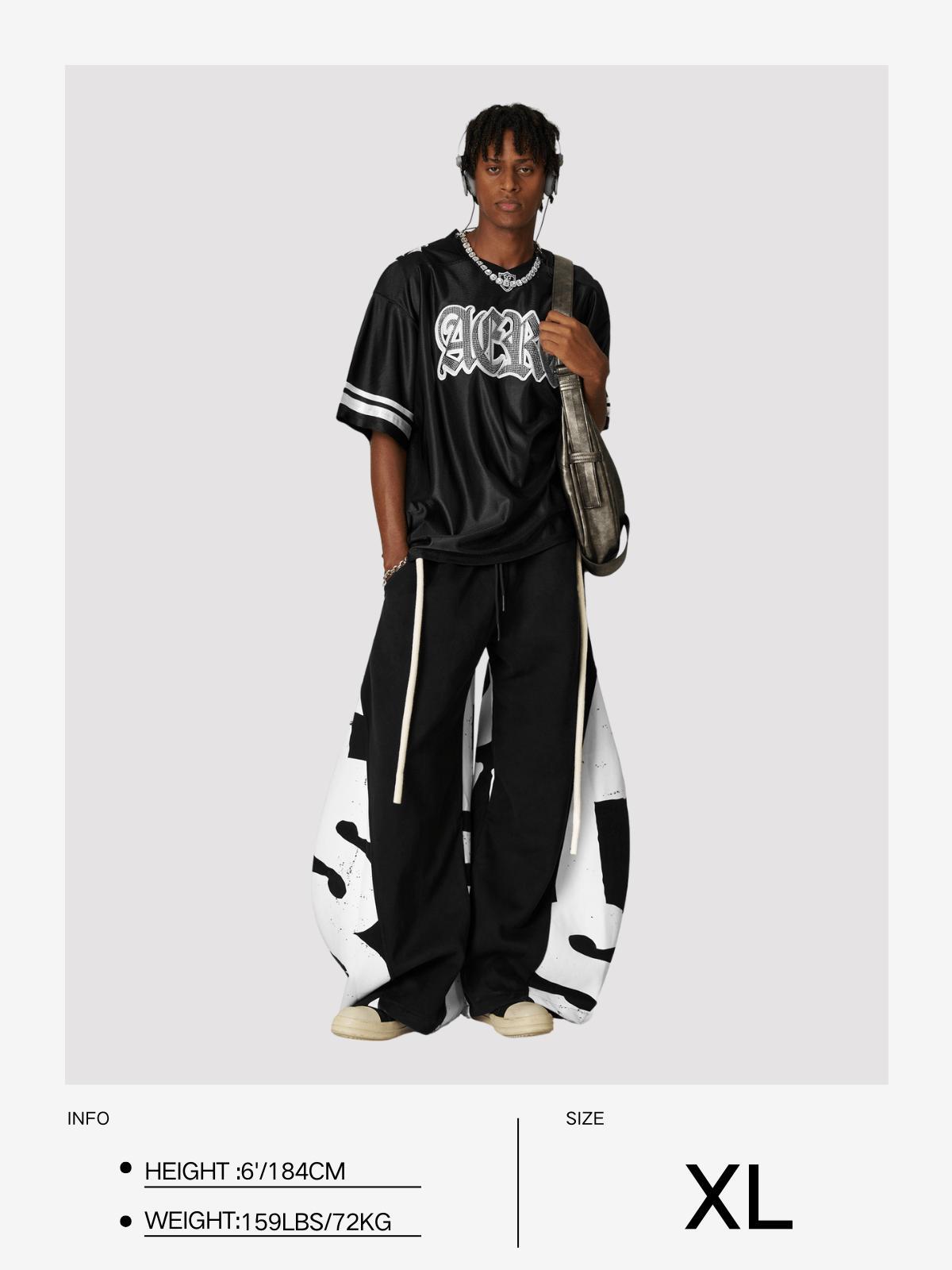 Aelfric Eden Hotfix Rhinestone Football Jersey Product Image