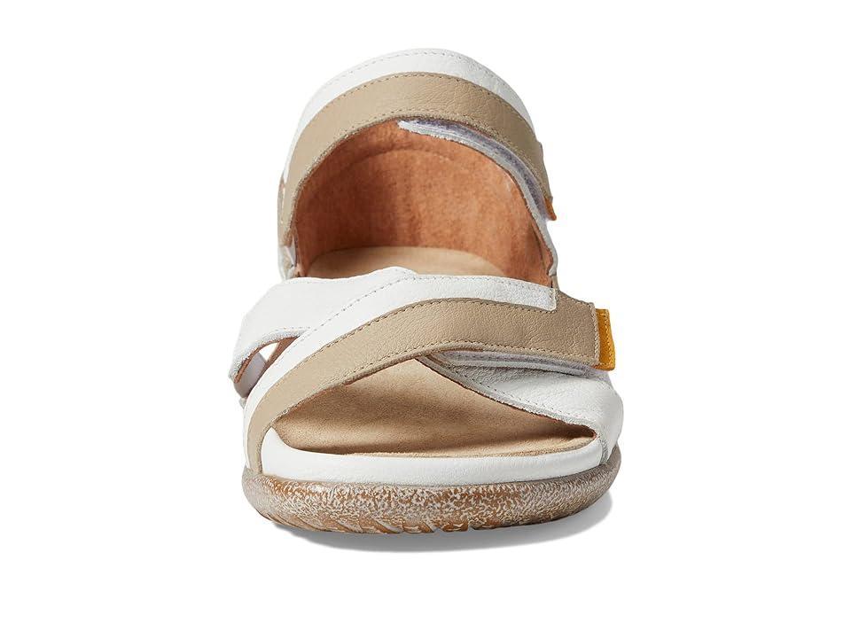 Naot Karawa Beige/Marigold Combination) Women's Shoes Product Image