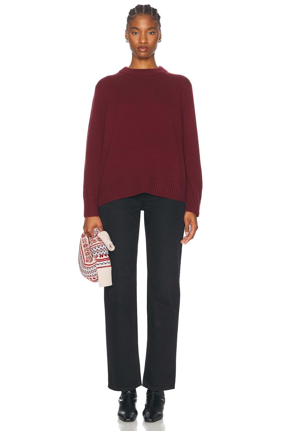 Cashmere Oversized Crewneck Sweater Product Image