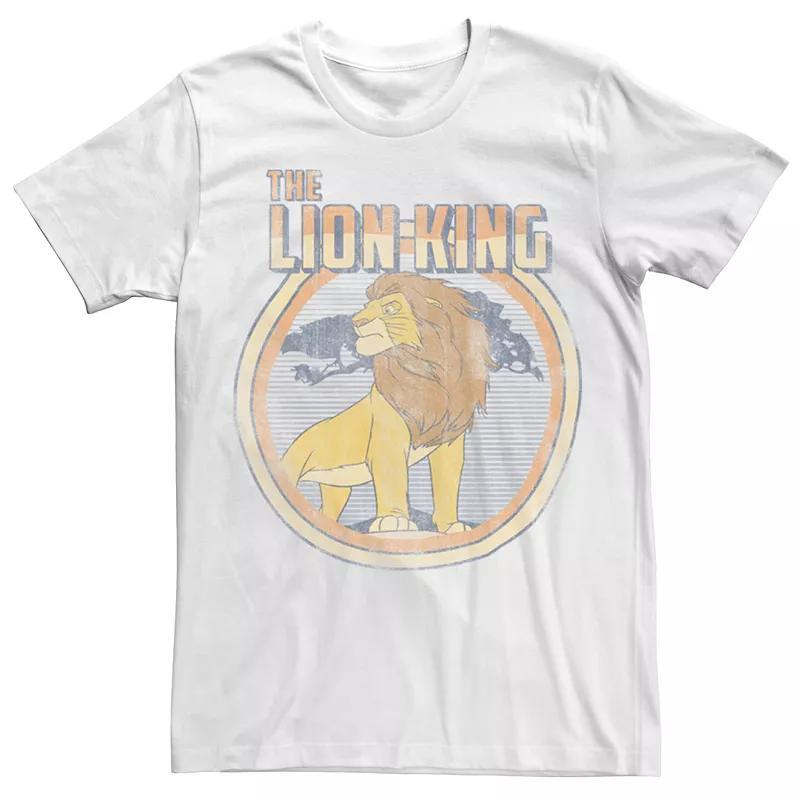 Men's Disney's The Lion King Simba The New King Circle Logo Tee,  Product Image