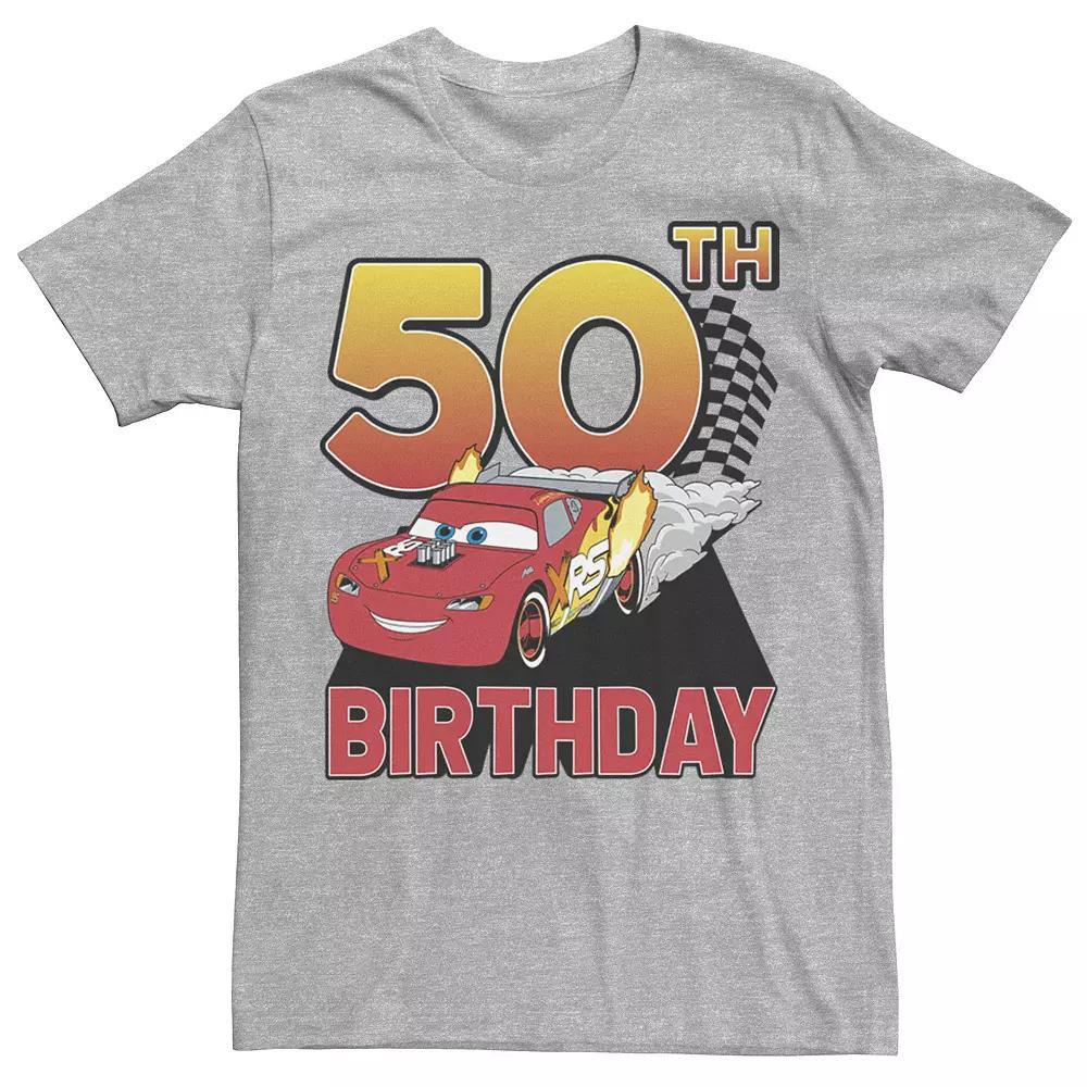 Disney / Pixar's Car Lightning McQueen Men's 50th Birthday Racer Tee,  Product Image