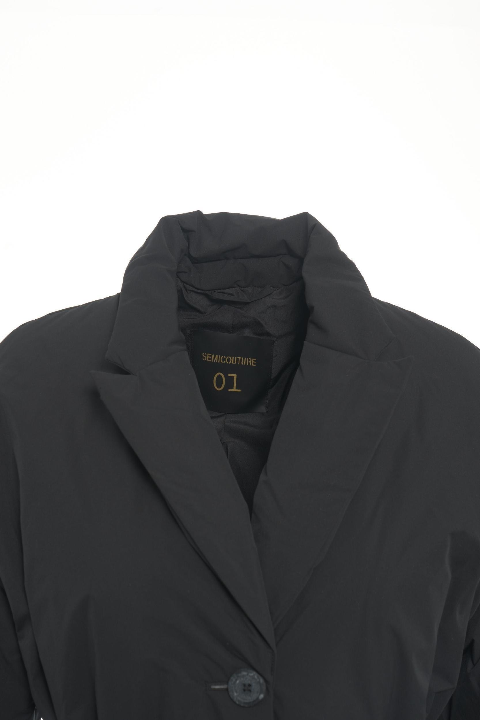 Puffer with belted waist Product Image