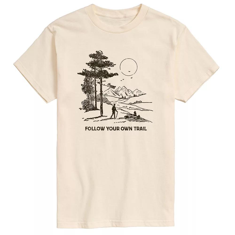 Men's Follow Your Own Trail Graphic Tee,  Product Image