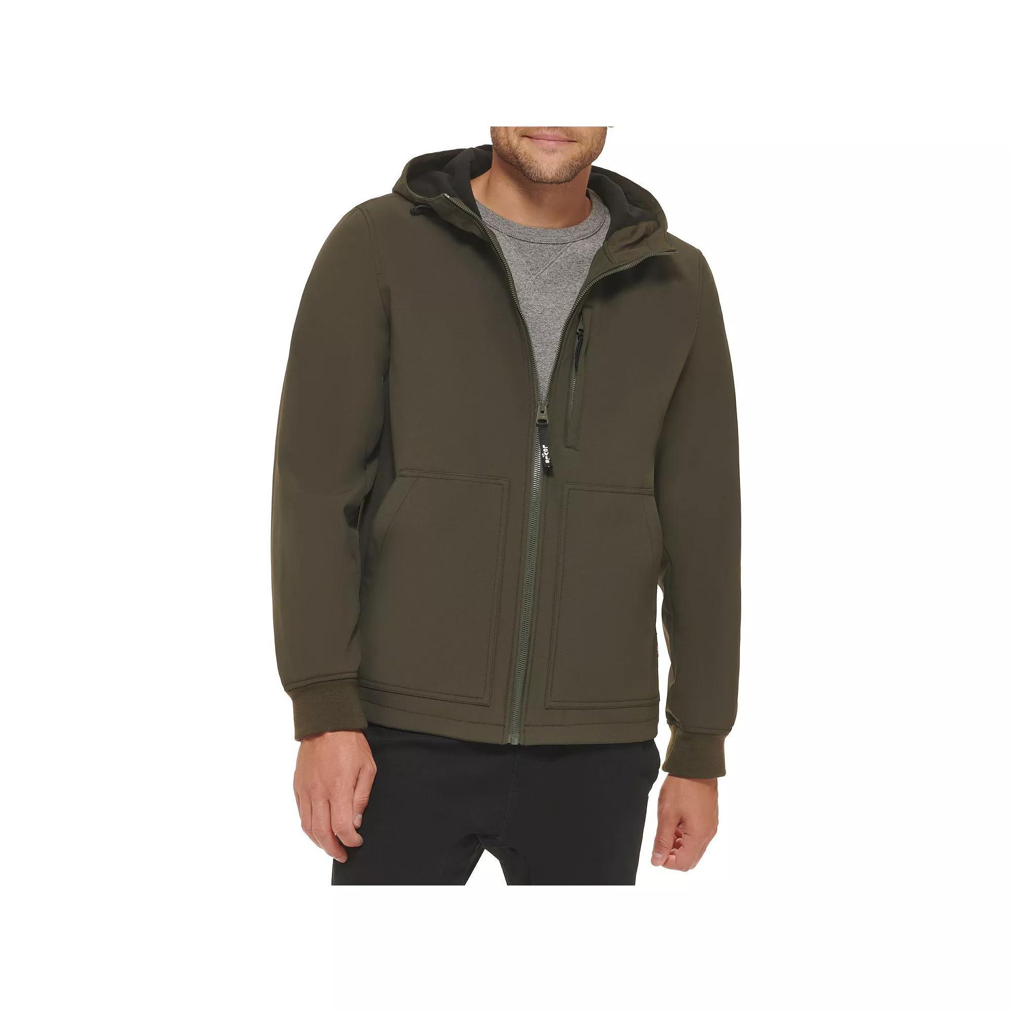 Men's Levi's® Softshell Utility Hooded Jacket,  Product Image