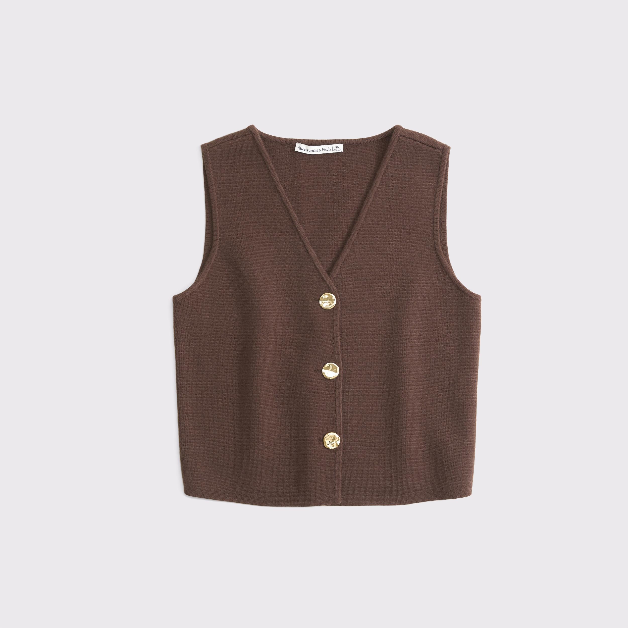 LuxeLoft V-Neck Vest Product Image
