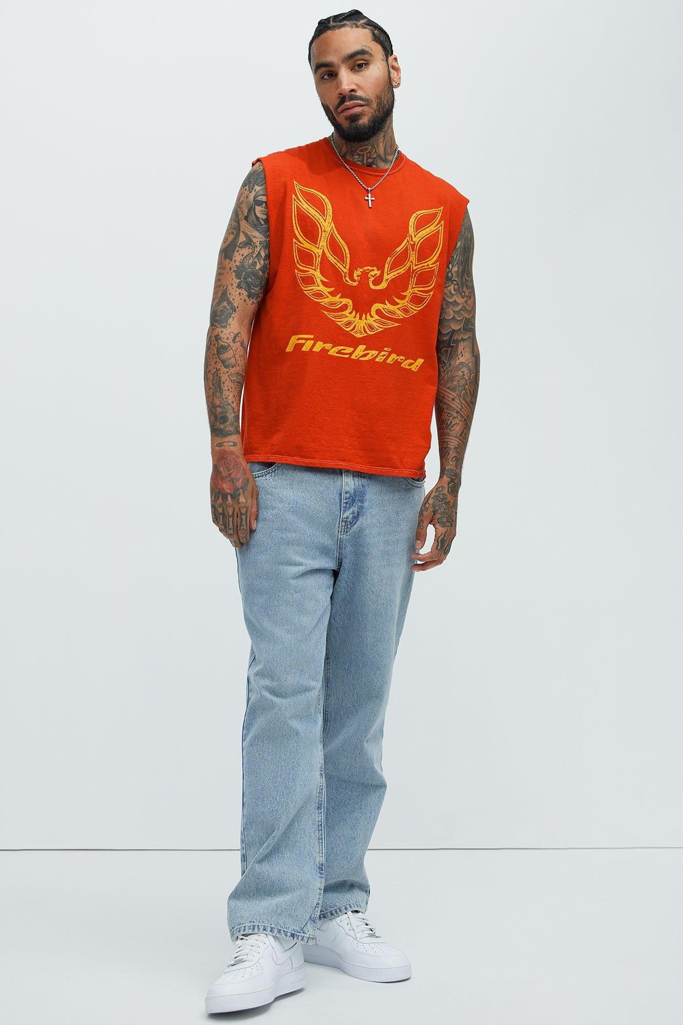 Chevy FIREBIRD 79 Sleeveless Tee - Red Product Image
