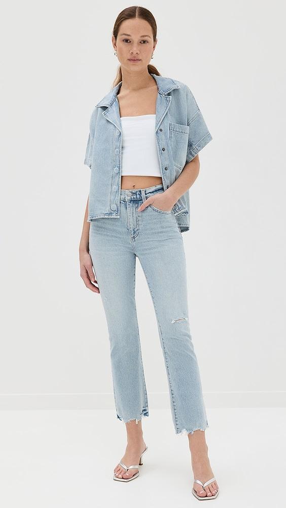 Pistola Denim Della Button Down Top | Shopbop Product Image