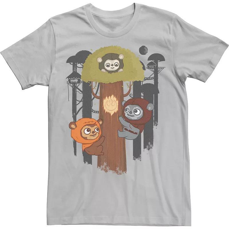 Mens Star Wars Rebel Ewoks Pop Tee Product Image