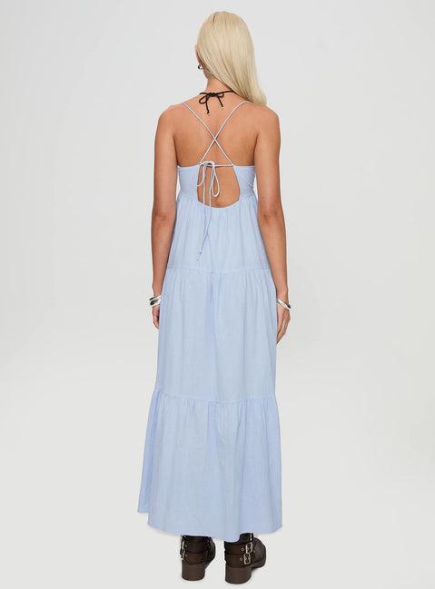 Chelsea Maxi Dress Blue Product Image