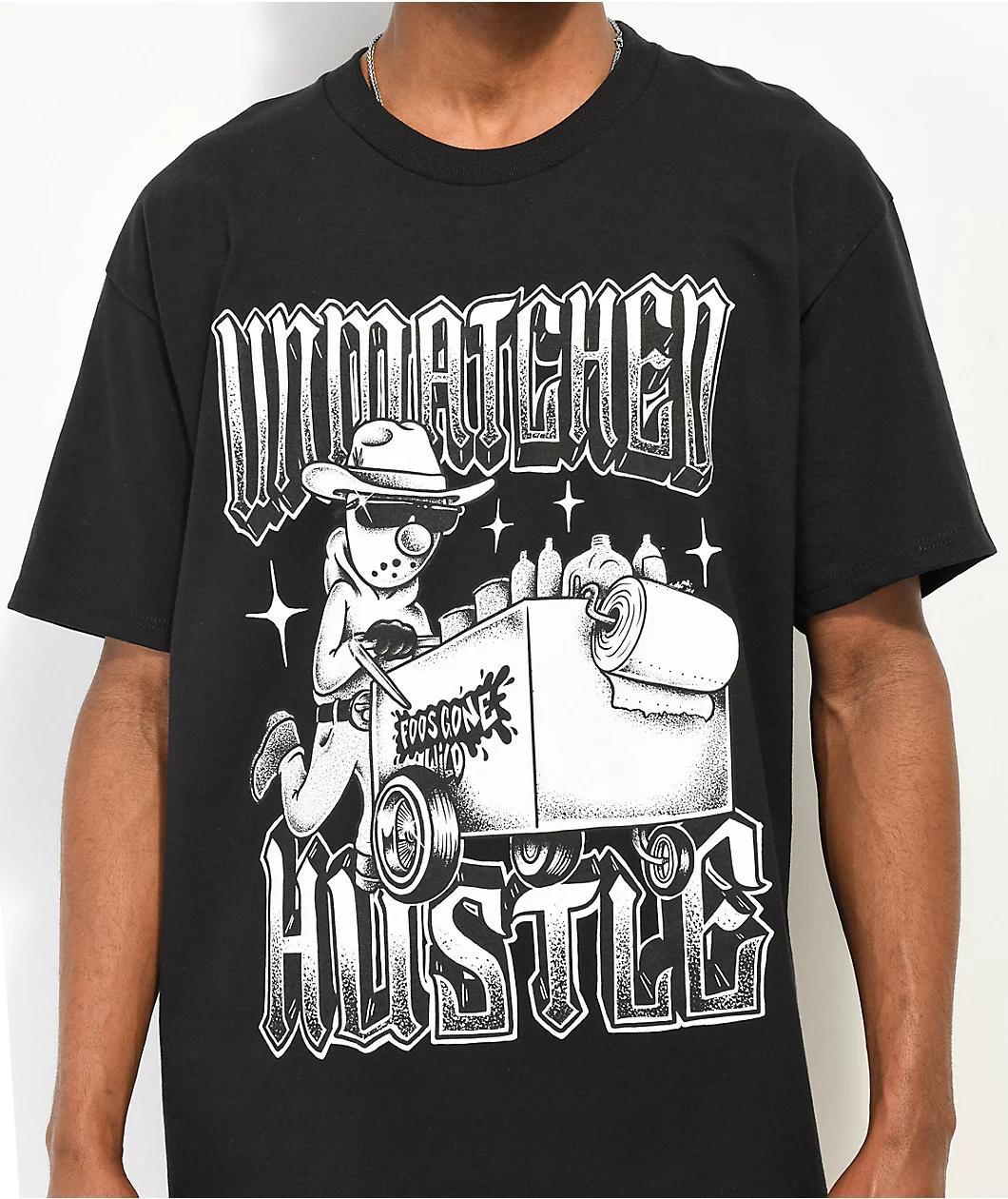 Foos Gone Wild Unmatched Hustle Black T-Shirt Product Image