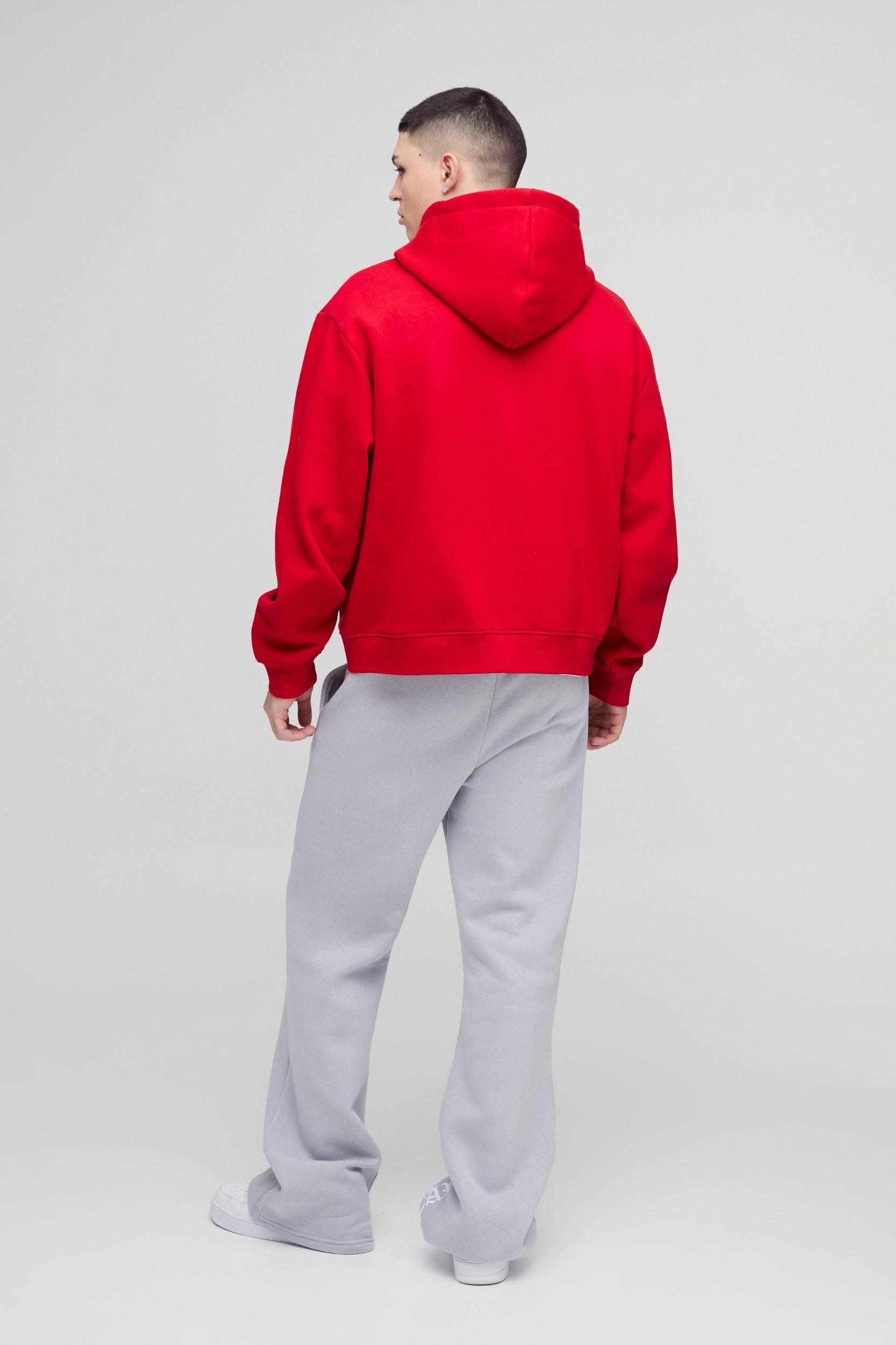 Oversized Boxy Ltd Edition Zip Through Hoodie | boohooMAN USA Product Image