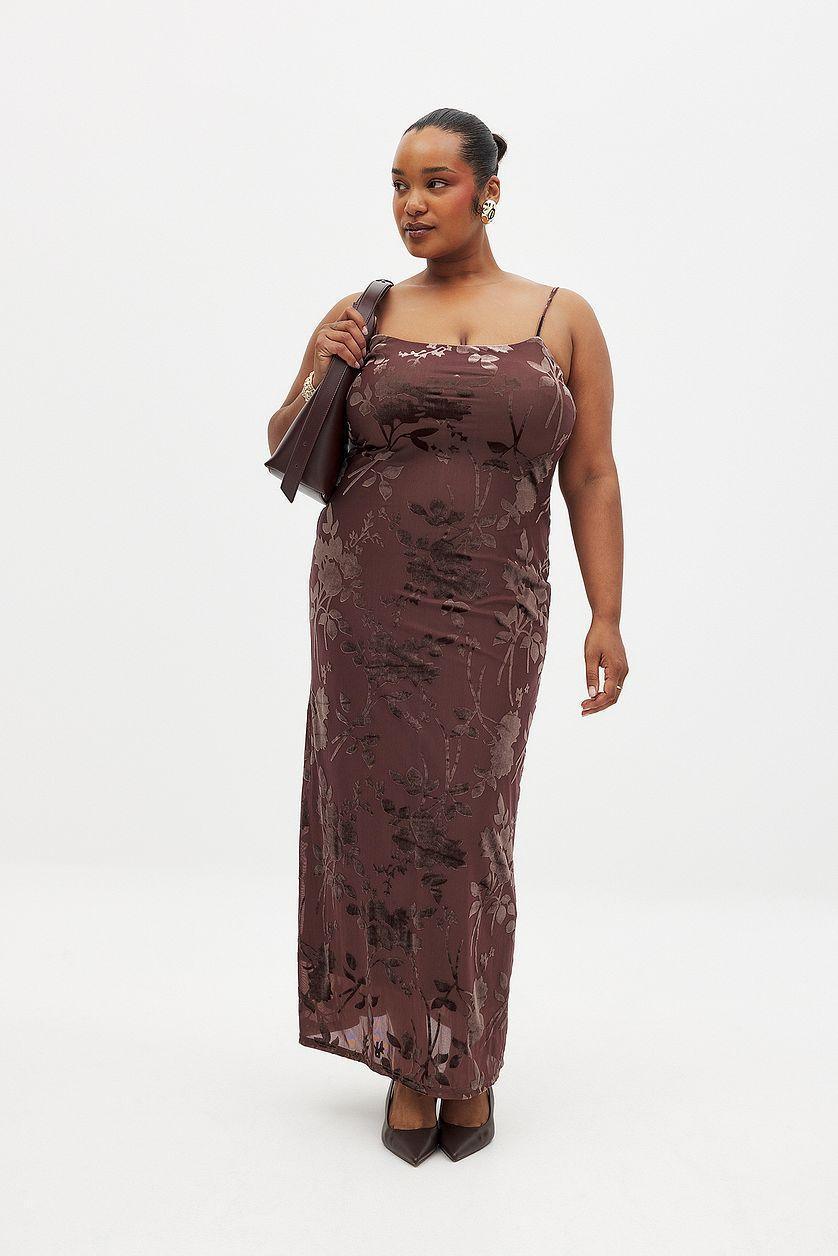 Floral Print Maxi Dress Product Image