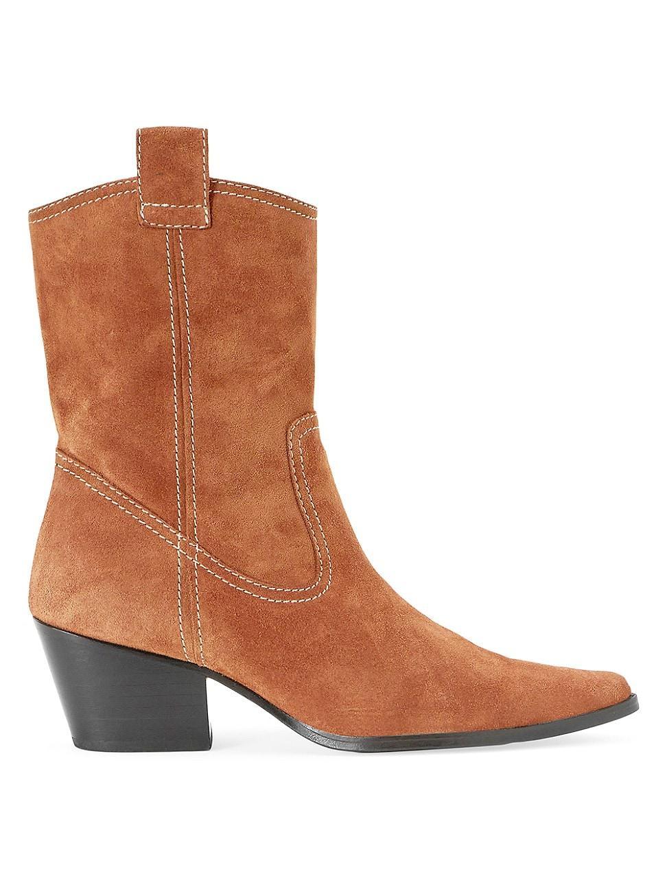 Womens June 40MM Suede Boots Product Image