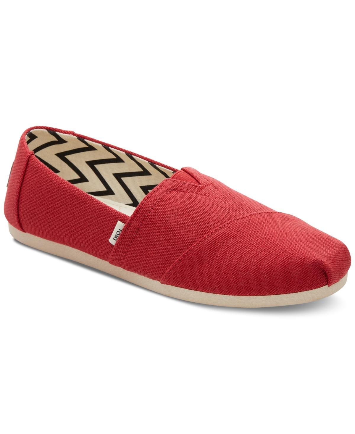 TOMS Womens Classic Alpargata Heritage Canvas Slip Product Image