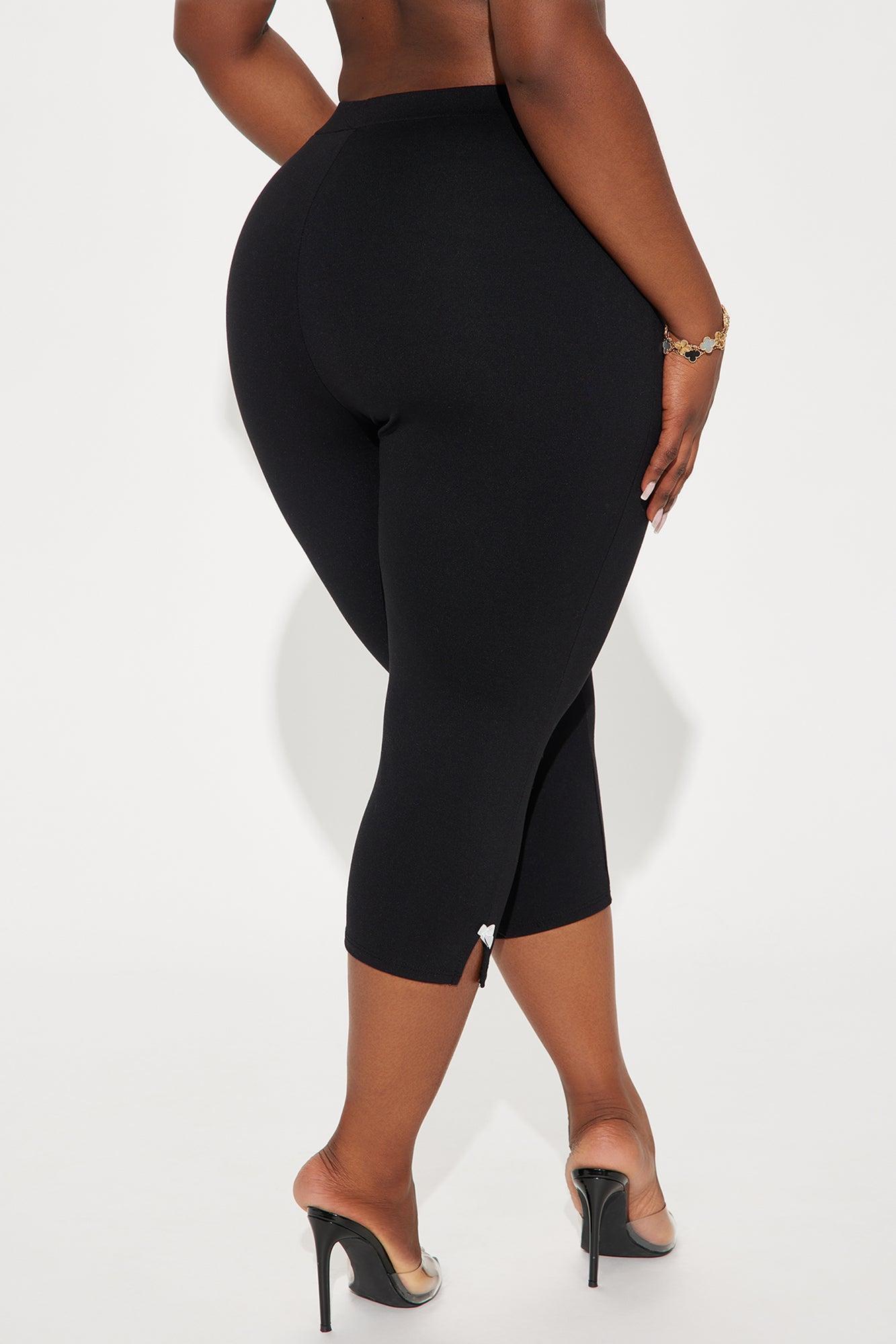 Take A Bow Capri Legging - Black Product Image