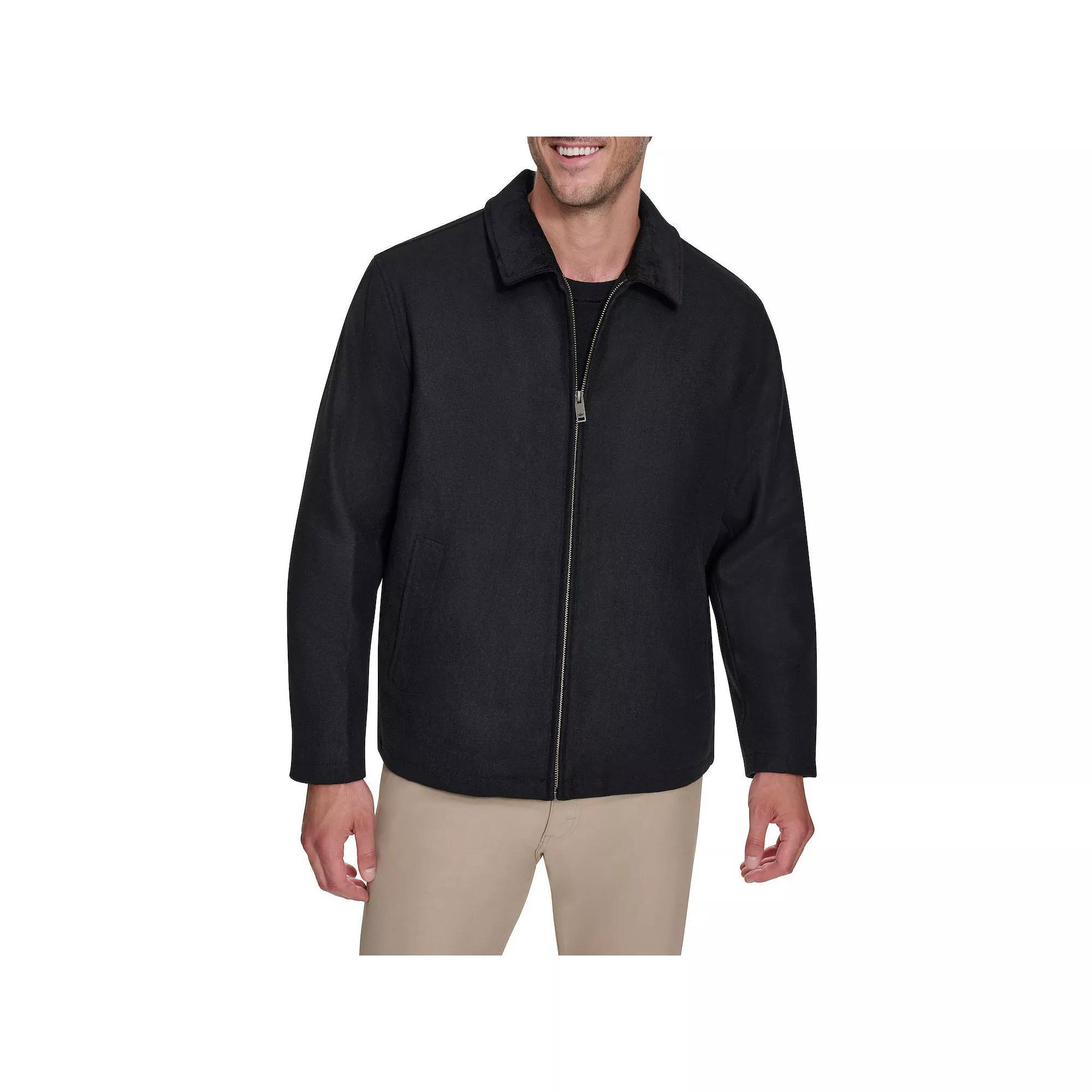 Big & Tall Dockers® Corduroy Collar Short Wool Coat, Men's,  Product Image