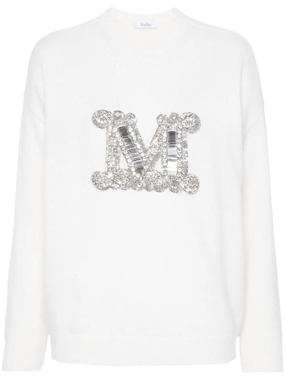 MAX MARA Vicolo M Sweater In White Product Image