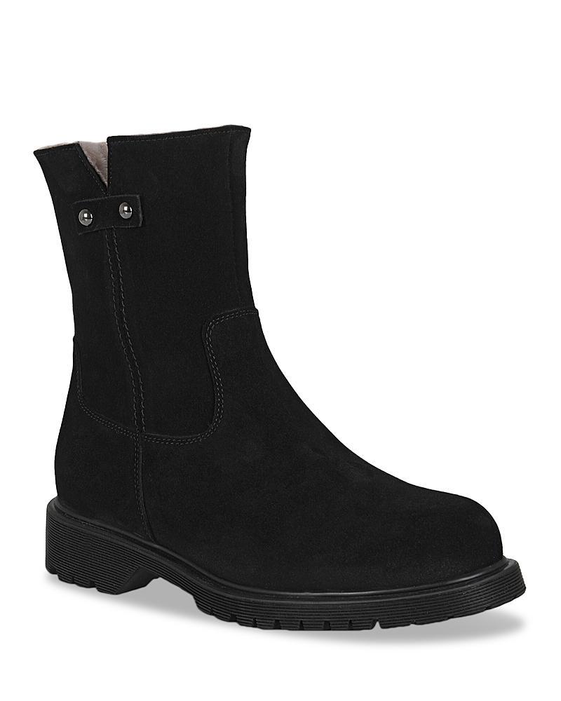 La Canadienne Hunter Shearling Lined Suede Boots Product Image